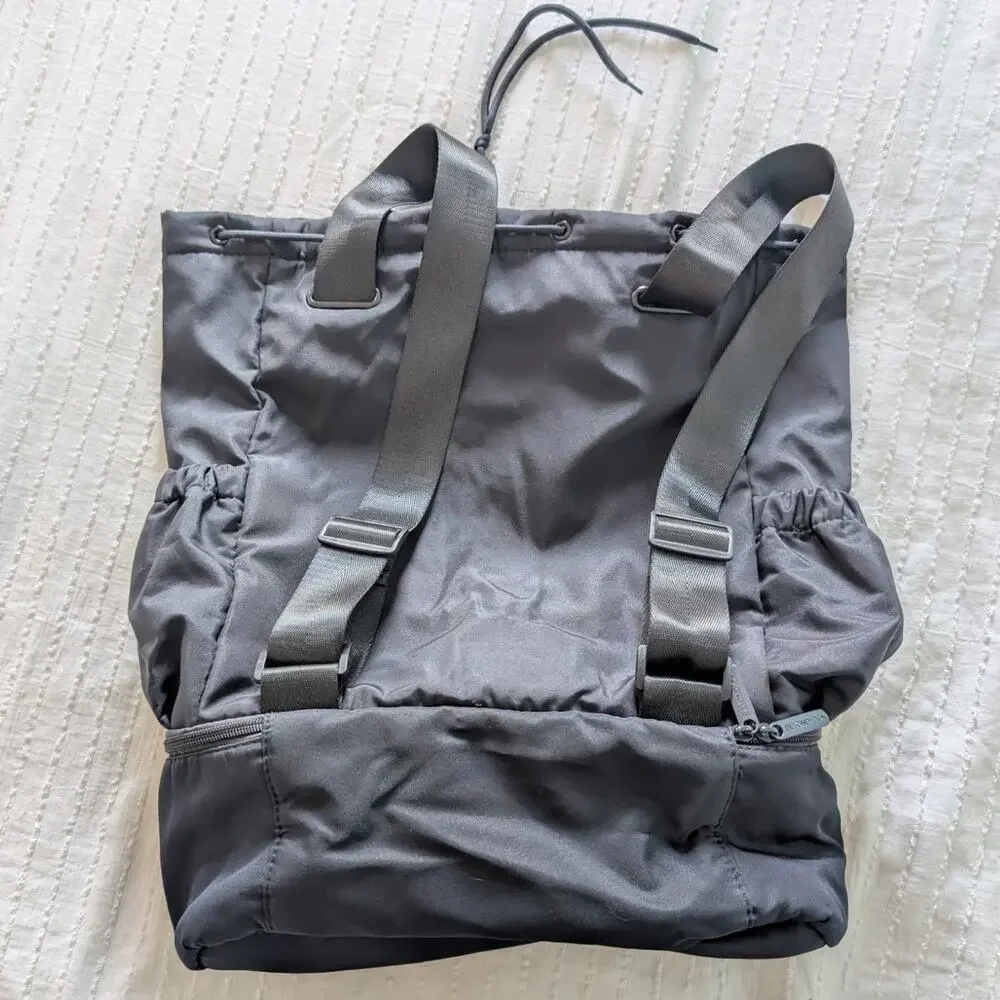 Beyond Yoga Convertible Gym Bag/Backpack Black